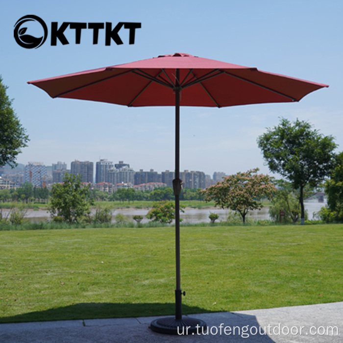 آؤٹ ڈور کیمپنگ فکسڈ سن ہیڈ چھتری آکٹاگونل